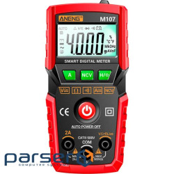 Цифровий мультиметр ANENG M107, V, A, R, C, T