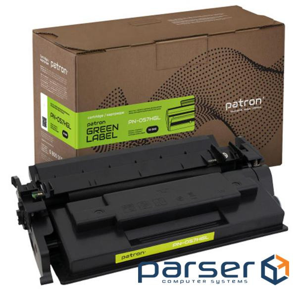 Картридж Patron Canon 057H +chip Green Label (PN-057HGL)