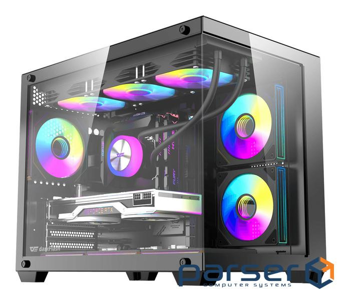 Корпус для комп"ютера DARK FLASH B275 PRO mATX без блока живлення, чорний (B275 PRO BLACK)