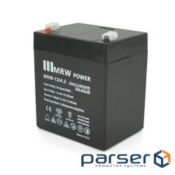 Акумуляторна батарея Mervesan MRV-12 / 4.2 12 V 4.2Ah ( 90 x 70 x 101(104) ) Black Q10