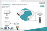 Перехідник mini DP to DP, M/F, 0.15m, white Digitus (DB-340405-001-W)