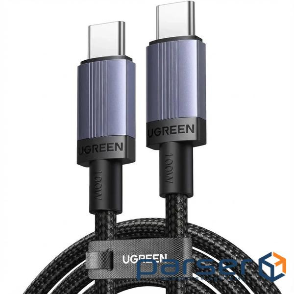 Дата кабель USB-C to USB-C 2.0m 100W 480Mbps black Ugreen (65833)