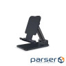 Підставка тримач Dynamode складна для смартфона, планшета до 12,9", пластик+мета (Phone Stand black) (Phone Stand black)