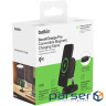 Зарядний пристрій Belkin 15W Magnetic Stand Qi2 20W adapter USB-C black (WIA008VFBK)