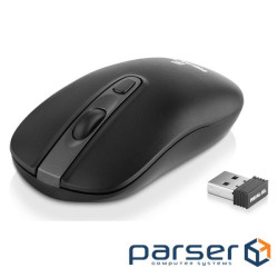 Миша бездротова REAL-EL RM-350 W Black (EL123200043)