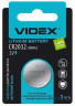 Батарейка літієва Videx CR2032 1шт BLISTER CARD (24234)