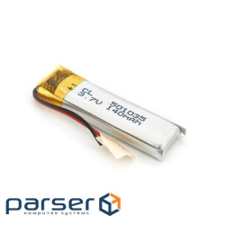 Літій-полімерний акумулятор 5*10*35mm (Li-ion 3.7В 140&middot,год) (501035) ) (501035)