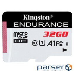 Карта памяти KINGSTON microSDHC High Endurance 32GB UHS-I Class 10 (SDCE/32GB)