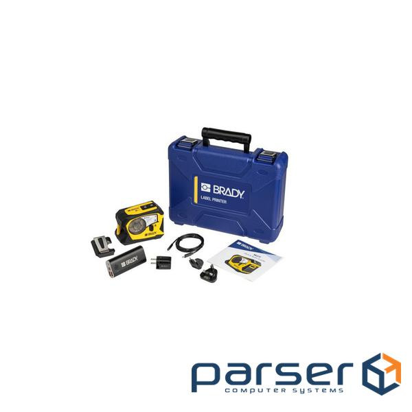 Принтер етикеток Brady M211 KIT, АКББ ЗП, кейс, картрідж M21-750-499, кліпса (170390)