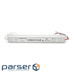 Імпульсний блок живлення для LED, HM-24W-12V-2А (24Вт) 260V IP20 (178*18*18)