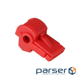 T1-shaped crimp terminals for quick installation, 0.5-1.0 mm 2, 10A, Red (HS-T1)