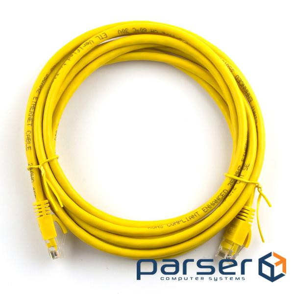Патч-корд литий RITAR, UTP, RJ45, Cat.5e, 30m, жовтий, Cu (мідь ) (09981)