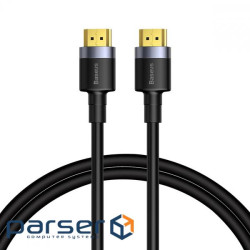 Кабель Baseus Cafule HDMI - HDMI, 2м , Black (CADKLF-F01)