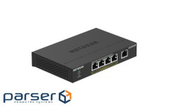 Комутатор NETGEAR GS305PP 5xGE (4xPoE), 83Вт, Некерований (GS305PP-300EUS)
