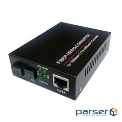 Медиаконвертер FoxGate 10/ 100Base-TX to 100Base-F 1550нм, SM, SC/ PC, 20 к (EC-B-0,1-1SM-1550nm-20)