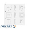 Розумний вимикач SONOFF Smart Wall Touch Switch 2-button White (T2EU2C-TX)