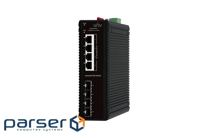 Комутатор UNV Industrial Switches Не керований (IS5000-4GT4GP-POE-IN@PWR75)
