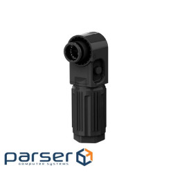 Силовий роз&apos,єм для АКБ SRDB-150 (тато), кутовий, 150А, 1500V, IP67, Black , 1500V, IP67, Black