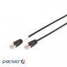 Патч корд DIGITUS CAT 6 S-FTP outdoor, 10м, AWG 27/ 7, FRPE (DK-1644-100/BL-OD)
