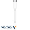 Перехідник Apple USB-C to 3.5 mm Headphone Jack Adapter, Model A2155 (MW2Q3ZM/A)