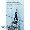 Кабель Baseus Tungsten Gold Type-C to Type-C 240W (3m) black (CAWJ040201)