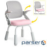 Дитяче крісло Mealux Neo Air Static Pink Grey (Y-306 KPG)
