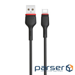 Кабель XO NB-P171 USB - USB Type-C, (M/M), 2.4A 1 м Black (6920680873685)