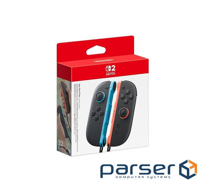 Ігровий контролер NINTENDO SWITCH 2 JOY-CON PAIR Синій та Червоний (0045496321413)