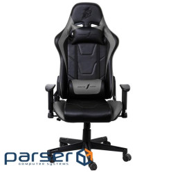 Кресло для геймеров 1stPlayer FK2 Black Gray (FK2-BKGA)