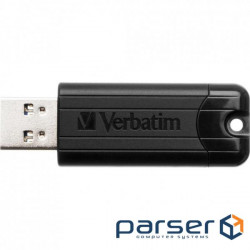 Flash Drive 16G USB3.0 Verbatim STORE"N"GO PINSTRIPE BLACK (49316)