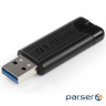 Flash Drive 16G USB3.0 Verbatim STORE"N"GO PINSTRIPE BLACK (49316)