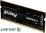 Модуль пам'яті для ноутбука SoDIMM DDR4 16GB 3200 MHz Impact Kingston Fury (ex.HyperX) (KF432S20IB/16