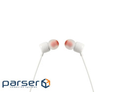Наушники проводные вставные Tune 110 Eco White (JBLT110WHTE)