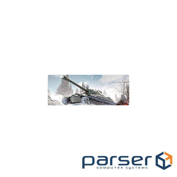 Коврик 300*700 тканинний World of Tanks-60, товщина 2 мм , OEM (WTPCT60)