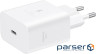 мережева зарядка SAMSUNG 45W Compact Power Adapter EP-T4511NWEGEU / Білий