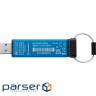 USB флеш накопичувач Kingston 128GB IronKey Keypad 200 AES-256 Encrypted Blue USB 3.2 (IKKP200/128GB)