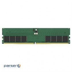 Kingston Memory KVR56U46BD8K2-64 64GB 5600MT/s DDR5 Non-ECC CL46 DIMM 2Rx8 Kit of 2 Retail