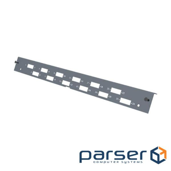 Лицьовий Адаптер до оптичої панелі, 12 Duplex SC,б ез адапт. MOLEX AFR-00480-04 . MOLEX AFR-00480-04