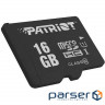 Карта пам'яті PATRIOT 16 GB microSDHC UHS-I LX (PSF16GMDC10)