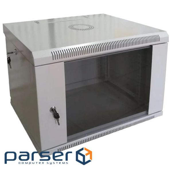 Шафа настінна Hypernet 6U 19" 600x450 (WMNC-6U-FLAT) (US-WMNC-6U-FLAT)