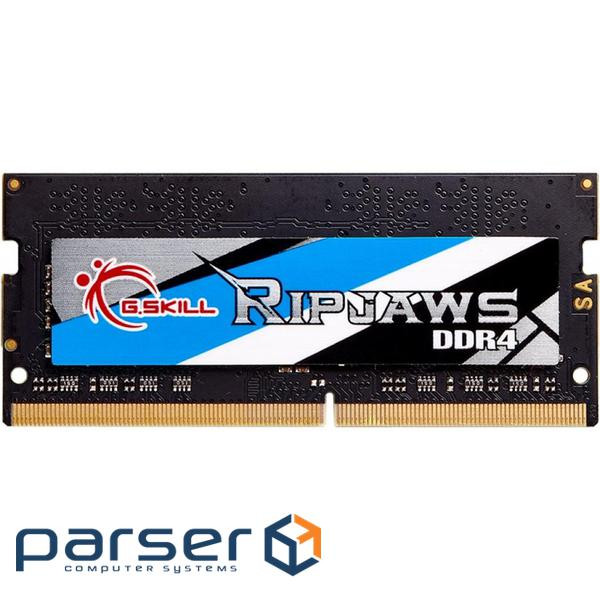 Модуль пам'яті G.SKILL Ripjaws SO-DIMM DDR4 2666MHz 8GB (F4-2666C19S-8GRS)