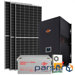 Сонячна електростанція (СЕС) Стандарт (без комплектуючих) 2.5kW АКБ 3.6kWh Gel 150 Ah (21147)