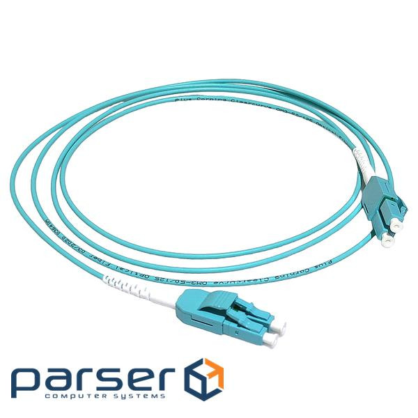 VO patch cord, LC / UPC-LC / UPC, Uniboot, 2.0mm, OM3, Duplex, LSZH, 3.0m , Corning (UMUM02TNZ20003M)