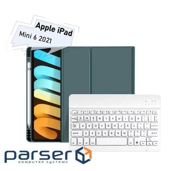 Чохол до планшета BeCover with keyboard Apple iPad Mini 6 2021 Dark Green (712987)