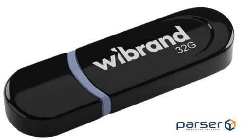USB флеш накопичувач Wibrand 32GB Panther Black USB 2.0 (WI2.0/PA32P2B)