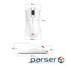 Миша ігрова бездротова, симетрична, біла ZOWIE ZA13‑DW WHITE (9H.N4RBE.A3E)