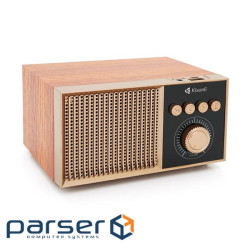 Колонка Kisonli G10 Bluetooth 5.0, 1х 5W, 1200mAh, USB / TF / BT / FM / AUX, DC: 5V / 1A, Bro (G10Br)