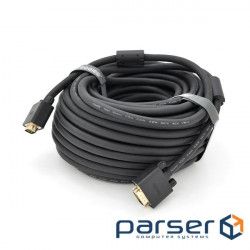 Cable VEGGIEG VGA 30m Black (YT-VGA(M) (M)3+6VG-30) (YT-VGA(M)/(M)3+6VG-30)