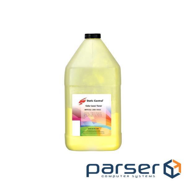 Тонер HP/Canon MPTCOL OS3 original 1кг yellow Static Control (MPTCOL-1KG-YOS3)