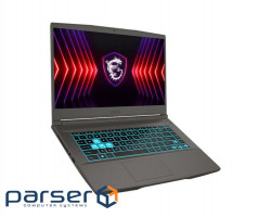 Laptop MSI Thin 15.6 FHD, Intel i7-12650H, 16GB, F512GB, NVD2050-4, DOS, h (THIN 15 B12UCX-1837XUA)